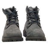 TIMBERLAND Lace-Up Boots Grey Leather Womens UK 5.5