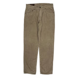 Marlboro Classics Trousers - 33W 34L Beige Corduroy