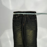 Unbranded Slim Fit Jeans - 30W 30L Black Cotton