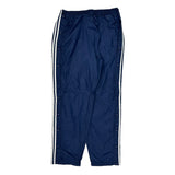 Adidas Track Pants - 2XL Blue Polyester