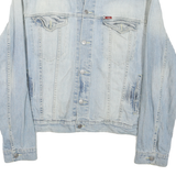 LEE Mens Blue Denim Jacket XL Cotton Classic Button Closure Casual Vintage