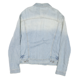 LEE Mens Blue Denim Jacket XL Cotton Classic Button Closure Casual Vintage