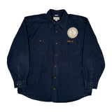 Workwear Carhartt Denim Shirt - XL Navy Cotton