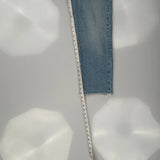 501 Levis Cropped Jeans - 30W US 6 Light Wash Denim