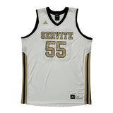 Servite Friars Adidas #55 Jersey - XL Black Polyester