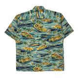 Campia Moda Graphic Hawaiian Shirt - Large Multicoloured Cotton