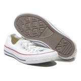 CONVERSE Chuck Taylor Womens Low Top Trainers White Canvas UK 5.5 Classic Casual
