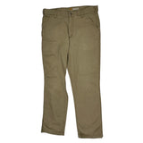 Carhartt Carpenter Trousers - 36W 34L Beige Cotton