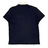 Armani Exchange Polo Shirt - 2XL Navy Cotton