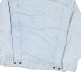 LEVI'S Mens Light Blue Denim Jacket S Cotton Blend Button Fastening Classic Fit