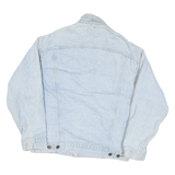 LEVI'S Mens Light Blue Denim Jacket S Cotton Blend Button Fastening Classic Fit
