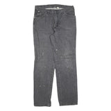 DICKIES Mens Relaxed Black Jeans Denim W34 L32 Casual Workwear Zip Fly