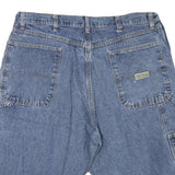 WRANGLER Mens Denim Blue Casual Shorts L W36 Cotton Blend Relaxed Fit