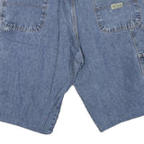 WRANGLER Mens Denim Blue Casual Shorts L W36 Cotton Blend Relaxed Fit