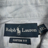 Ralph Lauren Short Sleeve Shirt - 2XL Blue Cotton