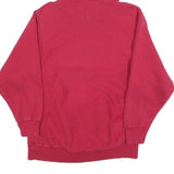 STEVE & BARRYS Mens Red Indiana Pullover Hoodie S Cotton Blend Casual