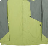 CMP Mens Green & Grey Outdoor Zip Jacket 2XL Polyester Lightweight Activewear