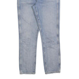 RE/DONE Womens Jeans Blue Regular Straight Denim Light W27 L27 Button Closure