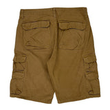 Wrangler Cargo Shorts - 34W 11L Brown Cotton