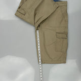 Levis Cargo Shorts - 32W 12L Beige Cotton