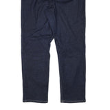 TOMMY HILFIGER Womens Jeans Blue Relaxed Straight Denim Dark W34 L31 Classic Zip
