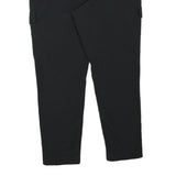 AIR JORDAN Womens Black Polyester Blend Regular Cargo Trousers W34 L28