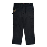Wrangler Cargo Pants - 38W 31L Black Cotton Blend
