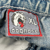 Dognose Double Knee Carpenter Shorts - X-Largew 15L Light Wash Denim