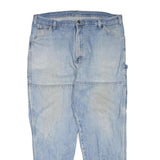 DICKIES Mens Regular Blue Denim Rinse W38 L30 Workwear Carpenter Jeans