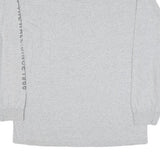 VANS Mens Grey Long Sleeve Crew Neck Graphic T-Shirt L Cotton Blend