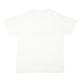 DISNEY Mens White Graphic T-Shirt L Short Sleeve Crew Neck Disneyland