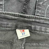 True Religion Skinny Jeans - 28W US 2 Black Cotton