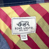 Vintage Ecko Unltd Checked Shirt - 2XL Multicoloured Cotton