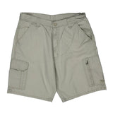Wrangler Cargo Shorts - 35W 10L Beige Cotton
