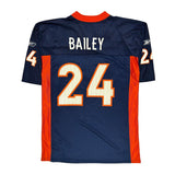 Broncos Reebok Nfl Football Jersey - Medium Blue Polyester