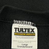 Boo'S Bros Tultex Graphic Sweatshirt - Large Black Cotton Blend