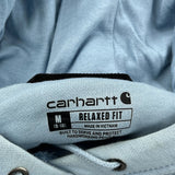 Carhartt Hoodie - Medium Blue Cotton