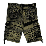 Unbranded Cargo Shorts - 36W 12L Khaki Cotton