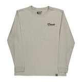 Carhartt Long Sleeve T-Shirt - Medium Cream Cotton
