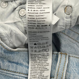 501 Levis Jeans - 26W US 2 Light Wash Cotton