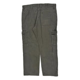 Wrangler Cargo Pants - 38W 32L Gray Cotton