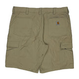 Carhartt Cargo Shorts - 38W 11L Beige Cotton