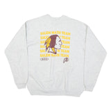 HANES Mens Grey Salem Math Team Crew Neck L Cotton Blend Sweatshirt