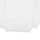 HANES Mens Grey Salem Math Team Crew Neck L Cotton Blend Sweatshirt