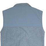 SNC Mens Blue Polyester Blend Fleece Jacket L Zip Up Warm Comfortable Casual