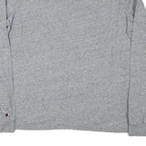 CHAMPION Mens Grey Long Sleeve Crew Neck T-Shirt 2XL Cotton Blend Casual