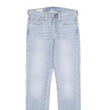 LEVI'S 510 BIG E Mens Jeans Blue Slim Skinny Denim Light W27 L32 Zip Cotton