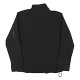 CARHARTT Mens Black Work Jacket L Polyester Blend Zip Plain Durable Outdoor