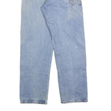 DICKIES Mens Regular Fit Light Blue Denim Jeans W32 L32 Zip Closure Casual