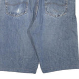 LEE Mens Denim Shorts Blue XL W38 Relaxed Fit Cotton Blend Casual